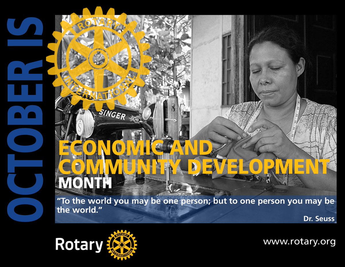 rotaryroadtown's tweet photo. Welcome to October which is designated as Economic and Community Development Month.
Rotary clubs all over the world work with communities to enhance economic and community development.
#RotaryClubRoadTown #PeopleOfAction #District7020 #EconomicandCommunityDevelopmentMonth https://t.co/JDSA6bDnF7