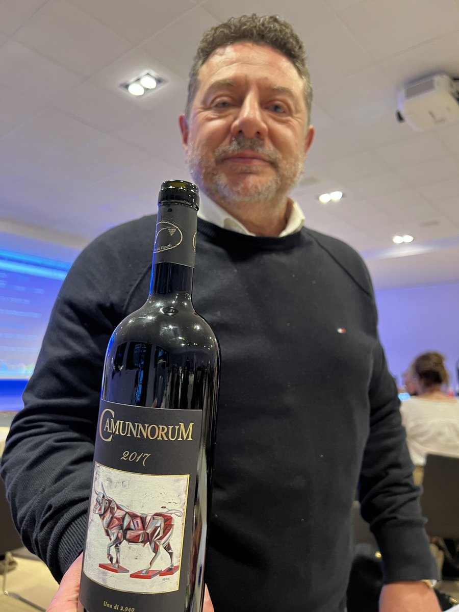 ArtPredator's tweet photo. Mountain viticulture! Roche dei vignali has stony soils and kale freshens the vines with minerals on the palate and they are on #slowwine here’s the winemaker 300 meters above has merlot can sauv and marzemino #wmc22 https://t.co/6eqFmbX1rD