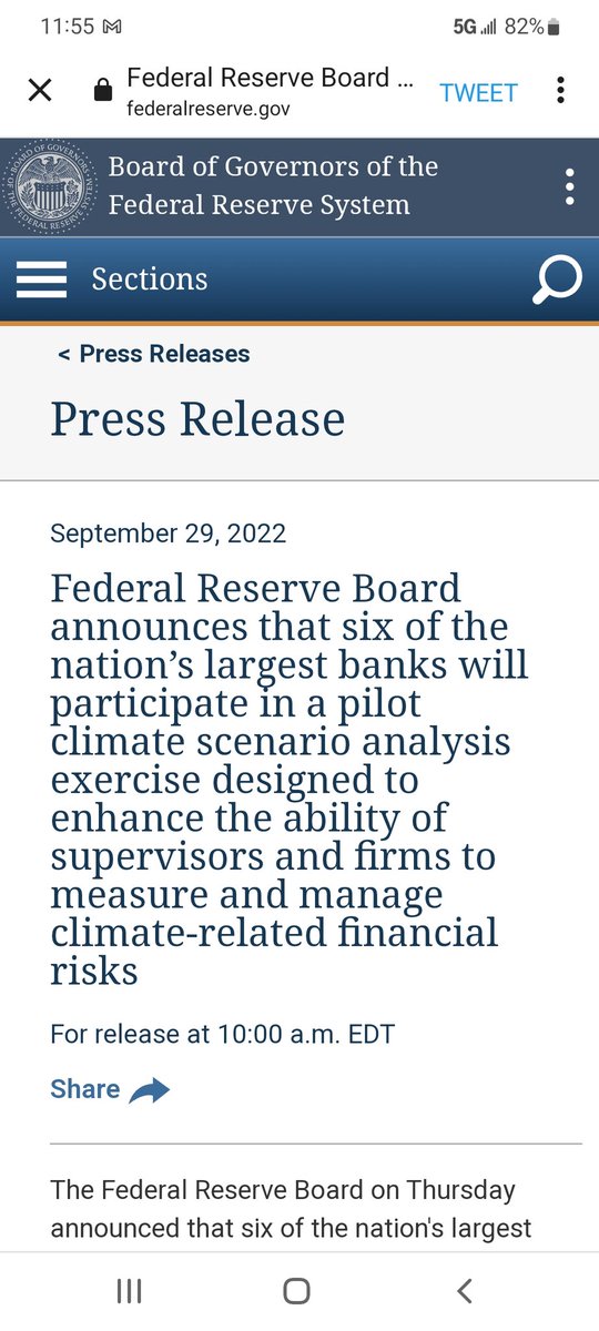 miltimore79's tweet photo. The Fed: ESG social credit system coming to a bank near you. https://t.co/Dodqk86ls2