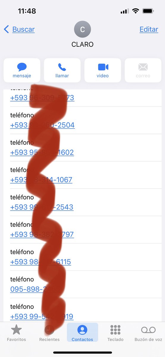 lucychiriboga's tweet photo. Señores @ClaroEcua cuántos números más debo bloquear para que dejen de llamarme? En qué idioma debo decirles que yo les buscaré cuando quiera sus servicios? Yo nunca he pedido que mi número sea parte de su base de datos. Respeten mi derecho de no querer recibir más llamadas. https://t.co/u8qEl4Ep7u