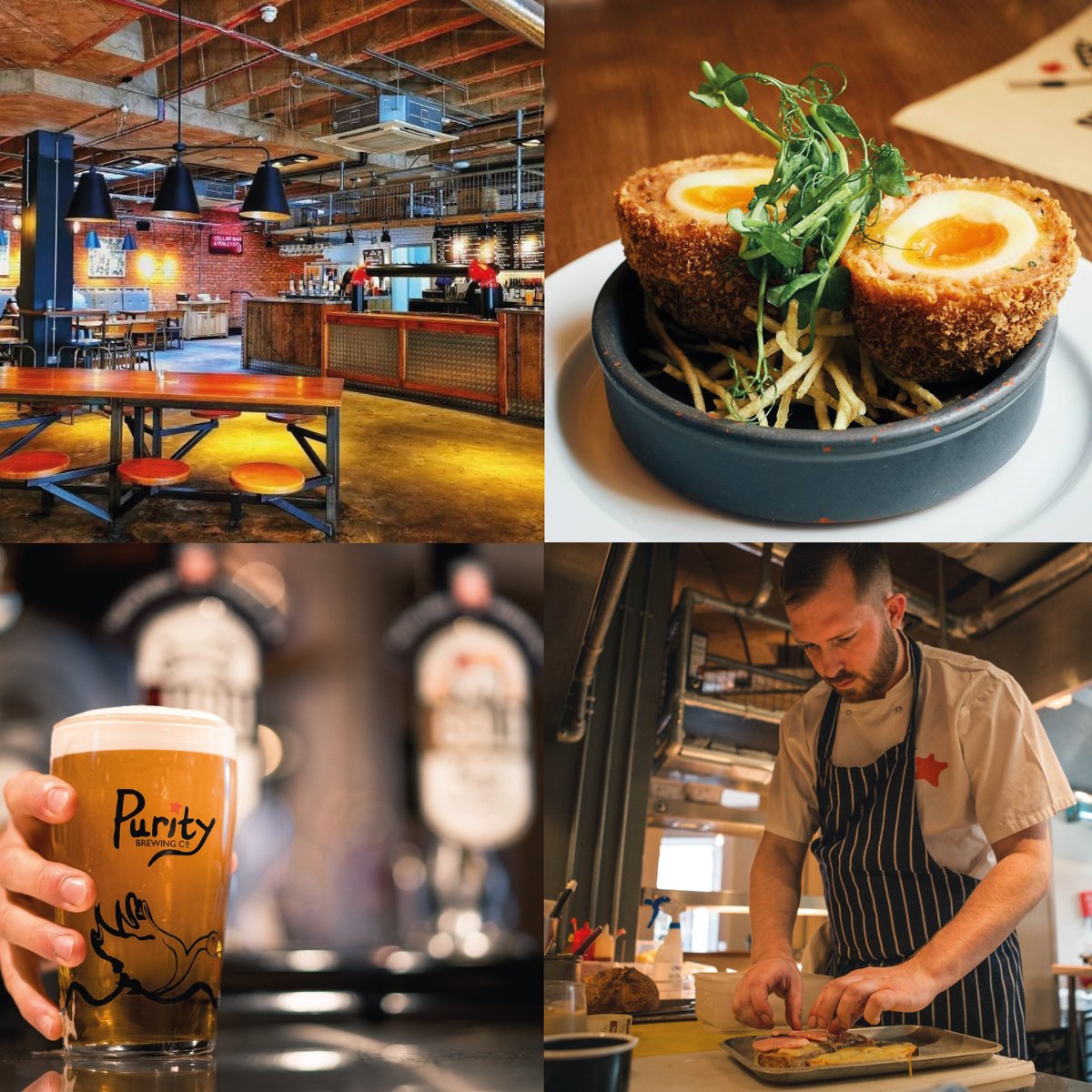 PurityBrewingCo's tweet photo. In Birmingham and looking for the perfect place to celebrate the last few days of #caskaleweek? Introducing our very own @PureCraftBars. 

With a line-up that includes 6 different cask beers served in the perfect condition it's the go to place in #brum for a great pint of cask. https://t.co/JvFf4gVurJ