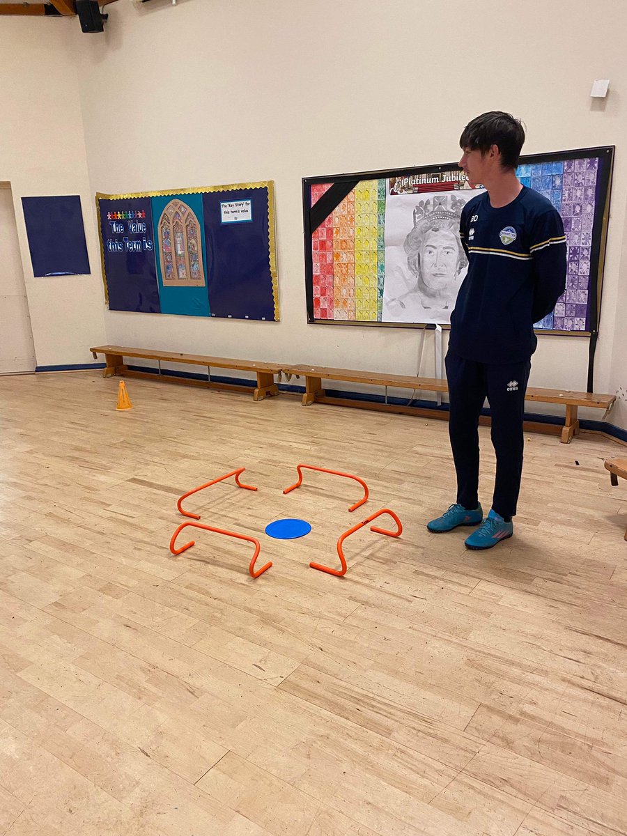 One of our HND students helping Prostars with baseline assessments yesterday ✅