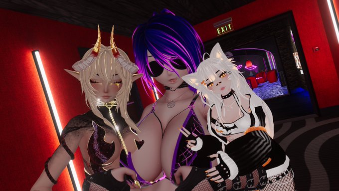 D/ So from left to right... Left: {Redacted Name} Just #ERP with her. Middle: My lovely wife Kat. Right:<a href="/tag/asmr"class="tags"><span>#asmr</span></a><a href="/tag/erp"class="tags"><span>#erp</span></a><a href="/tag/vrchat"class="tags"><span>#vrchat</span></a><a href="/tag/vtuber"class="tags"><span>#vtuber</span></a><a href="/tag/lewdtubers"class="tags"><span>#lewdtubers</span></a>