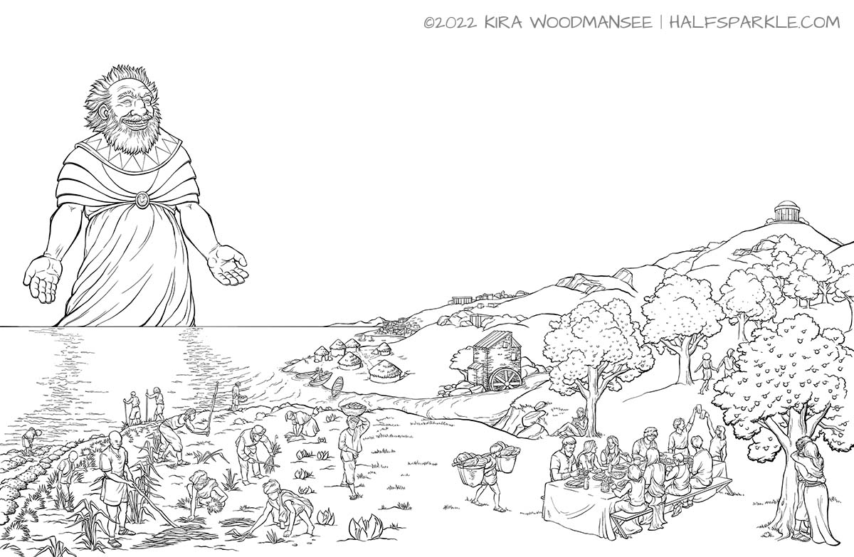 HalfSparkle's tweet photo. I took a break from sketchblogging last fall when a hip injury started interfering with my work. One year and one surgery later, I'm thrilled to announce that I've left my agency job and successfully transitioned to freelance artist! #constellations

https://t.co/Qg5KoKNNGm https://t.co/xHwysEuwjF