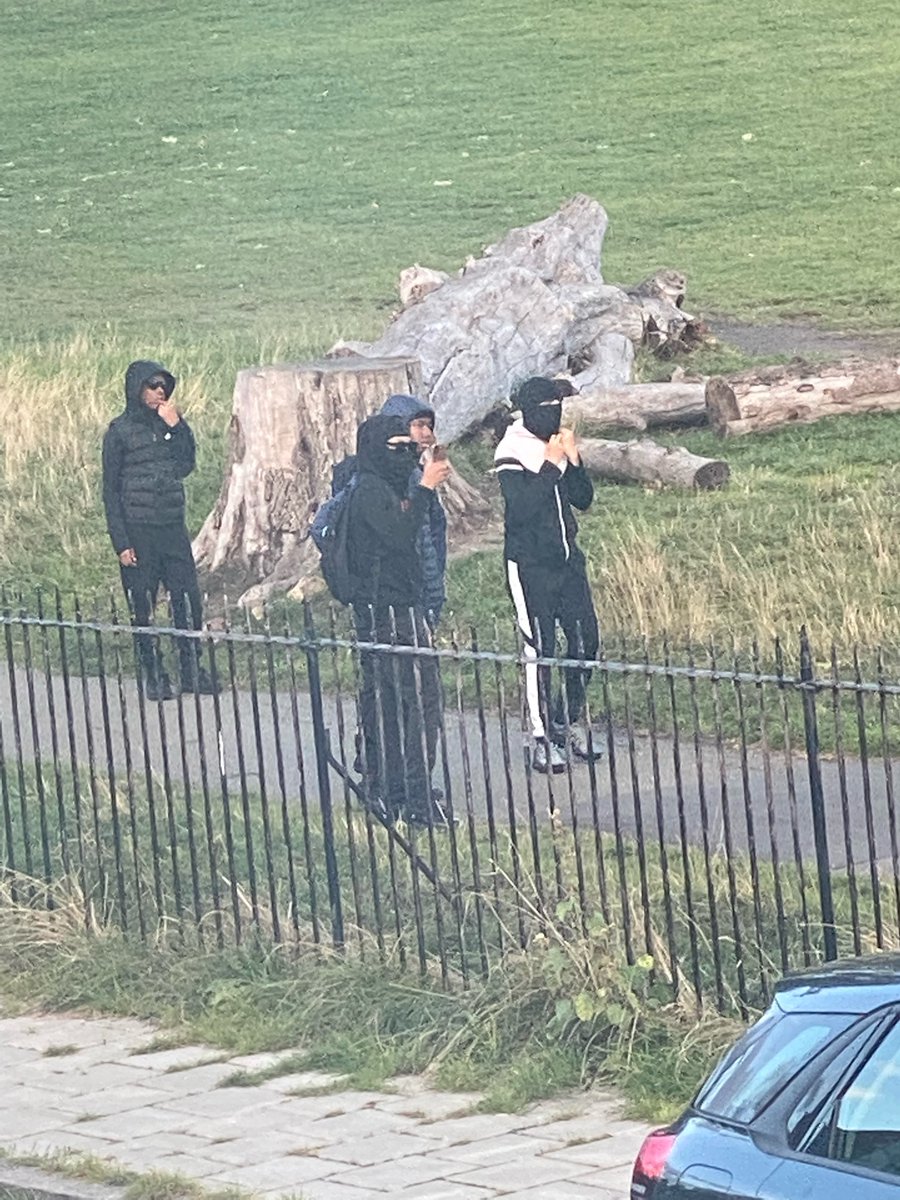 Loopy_Loo1990's tweet photo. I’m actually sick to death of these groups of lads threatening everyone. First there was the twats robbing everyone in balaclava’s &amp; now those same lads are waving a gun around #Ondineroad #dulwich. 

Now I’ve come to see parents &amp; deal with these ones 🙄 @metpoliceuk #camberwell https://t.co/OiXadM3pNh