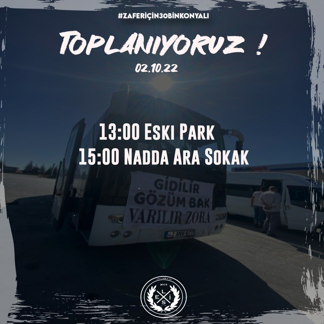 Yarın oynayacağımız Ümraniyespor maçı için TOPLANIYORUZ!