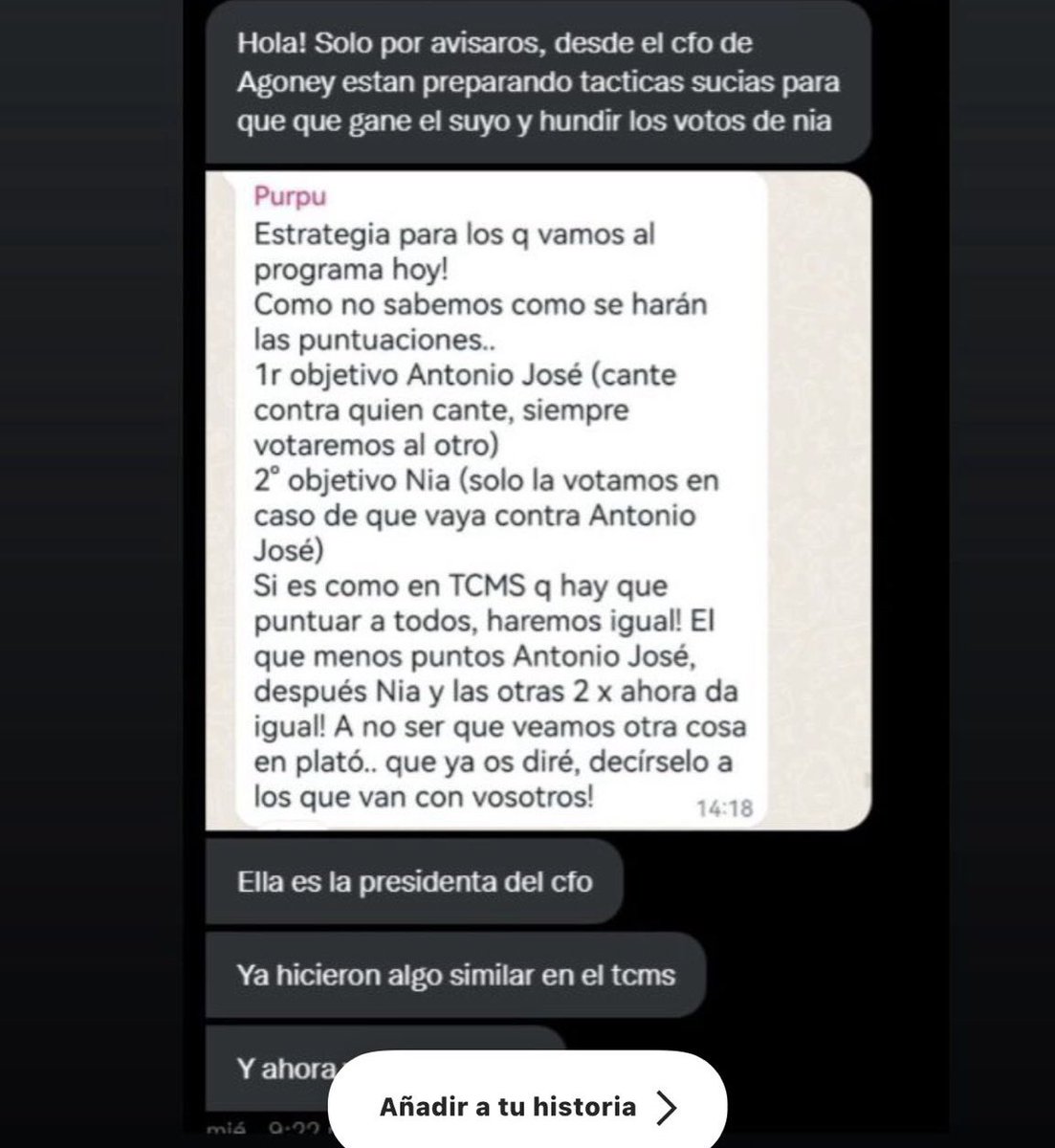 <a href="/DuosIncreibles/">Dúos Increíbles</a> <a href="/Agoney/">Agoney</a> <a href="/OficialAnabelen/">Ana Belén</a> TONGOOOO!! Es una vergüenza