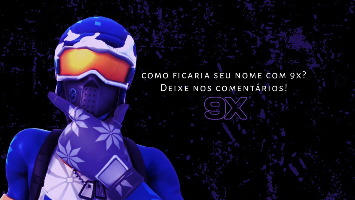 esports_9x's tweet photo. Boa tarde para os melhores! O Manager está passando aqui pra saber como ficaria o nick de vocês com "9x".. 👀

O meu ficaria 9x noway, e o de vocês? Comentem aí 🔥

rt + fav = 📝👀 https://t.co/dETPwxafma