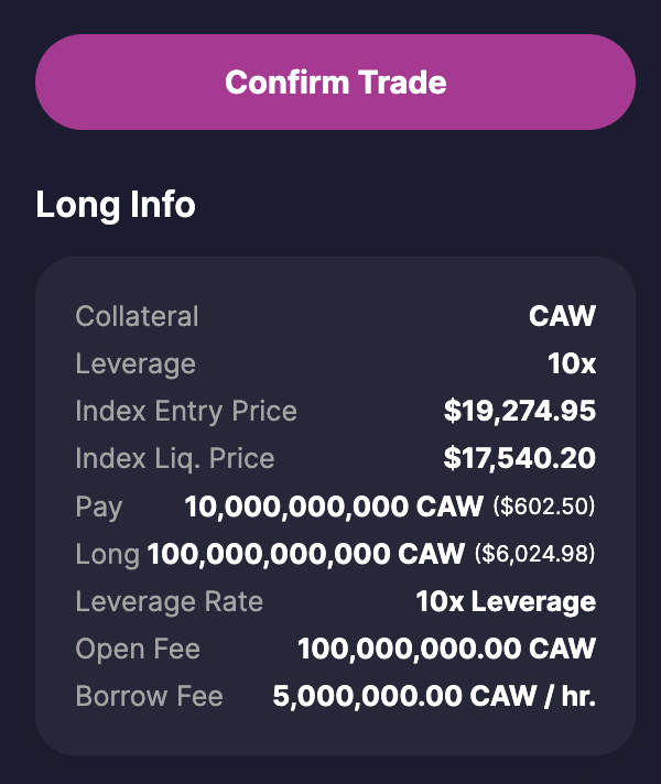 yieldification's tweet photo. Is $CAW's community based? We heard they might be so added them as collateral you can use to futures trade w/ in $YDF perps.

Trade w/ your $CAW today against $BTC, $ETH, or some crypto indexes up to 50x leverage (no KYC or login required)!

https://t.co/EOjBFCZ3SF https://t.co/m12BSmDfhq
