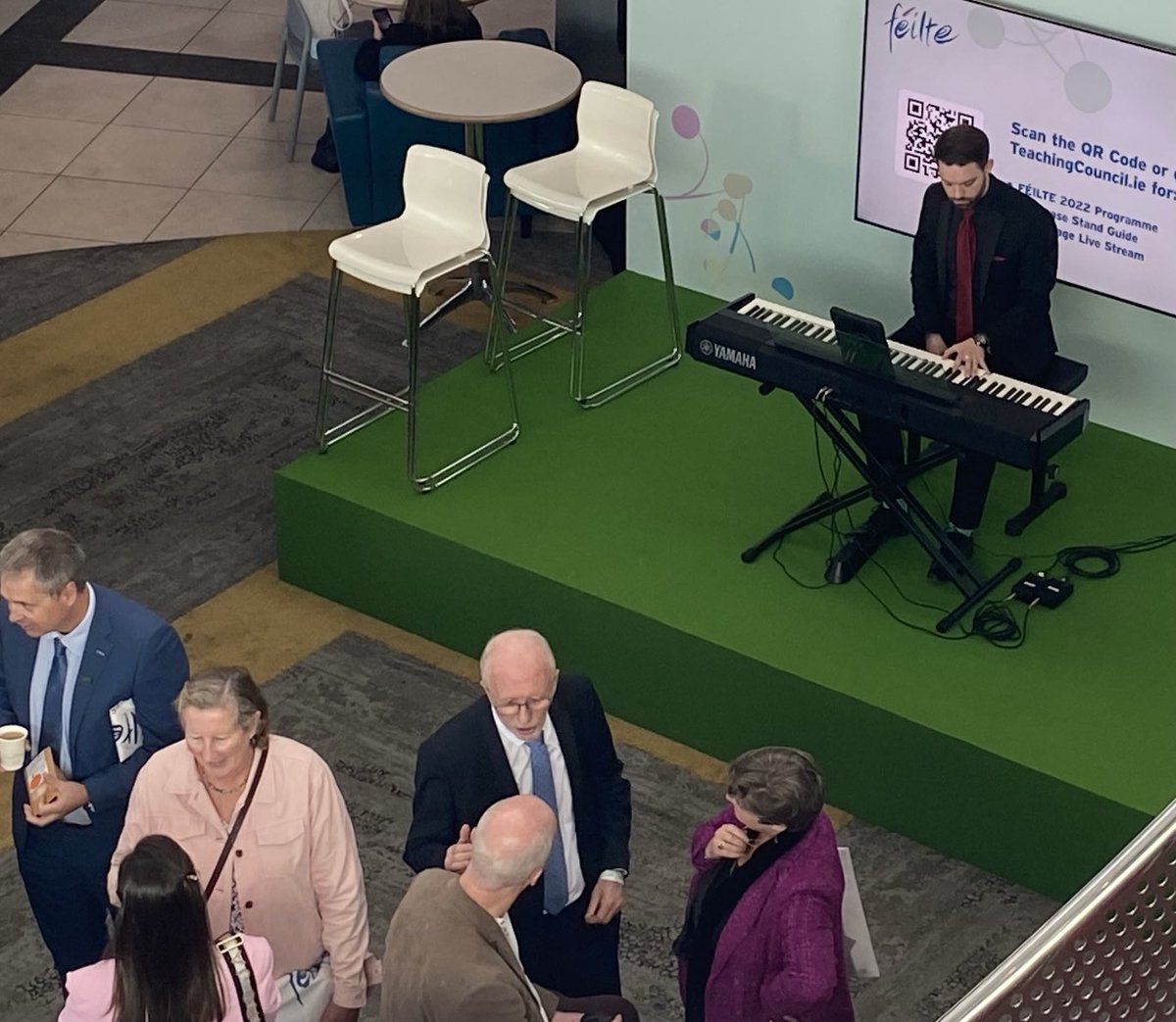 Thanks again for the lovely entertainment during lunch ⁦<a href="/FEILTE/">FÉILTE</a>⁩