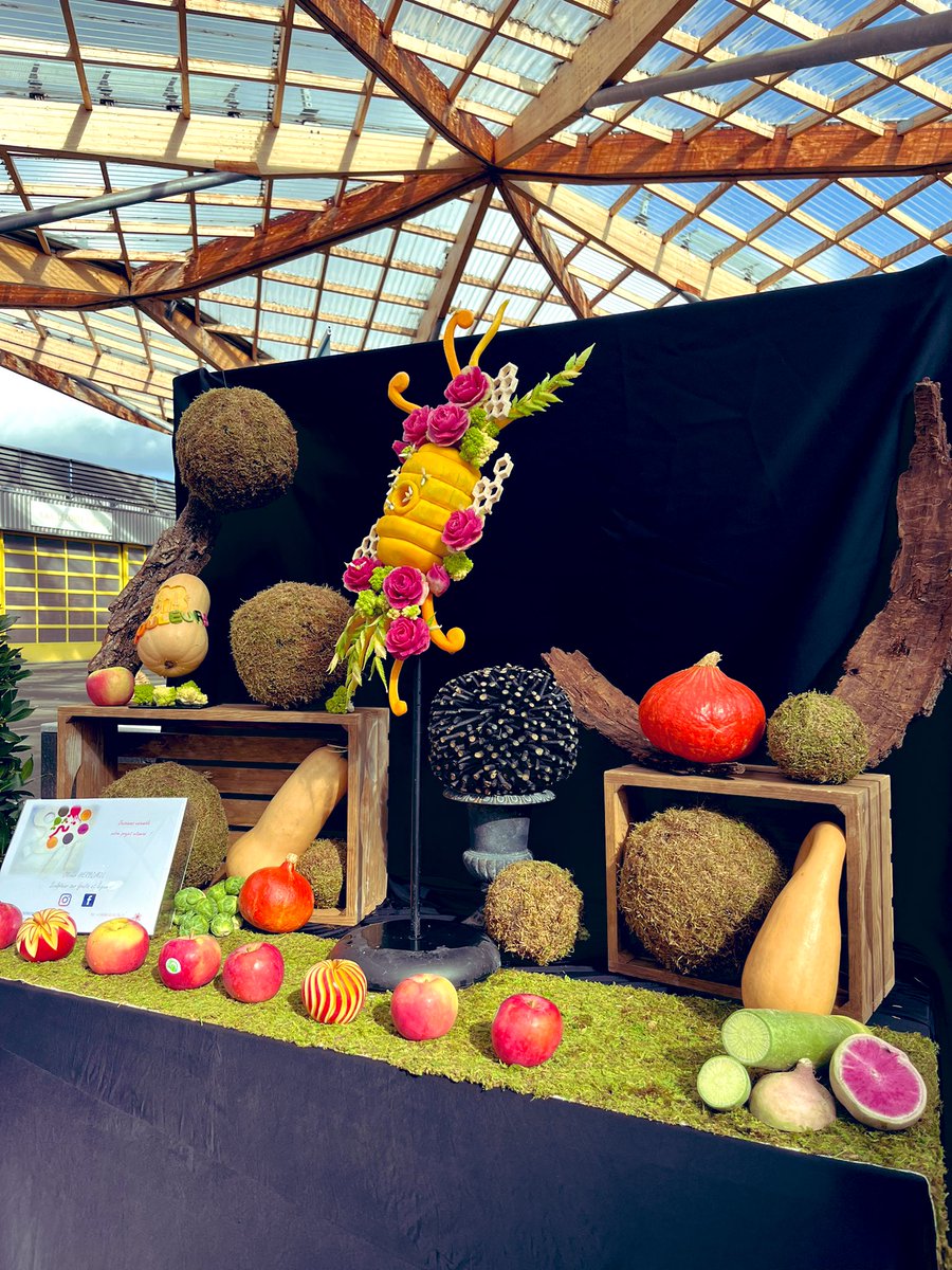 Un grand merci à <a href="/Interfel/">Interfel</a> pour cette première ! #animation, #degustation, #demonstration et #sensibilation sur la filière des fruits et légumes ! 🍓🍇🍎