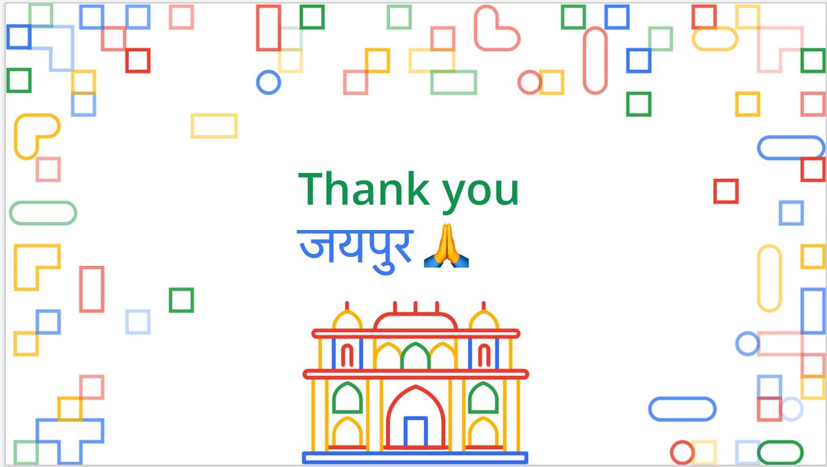 And that's a wrap on Cloud Community Day Jaipur- a great day of learning, collaboration &amp; networking with the local <a href="/googlecloud/">Google Cloud</a> community

Thanks to all attendees, speakers &amp; volunteers for making this event special🔥

#GoogleCloudCommunityDay #GCCD #GCCDIndia
#CloudCommunityDay