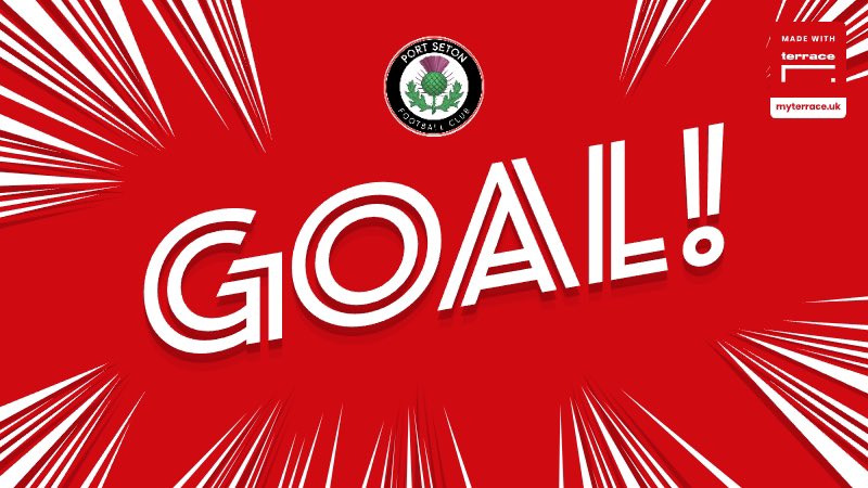PortSetonAFC's tweet image. Goal Gee 40 mins 1-1