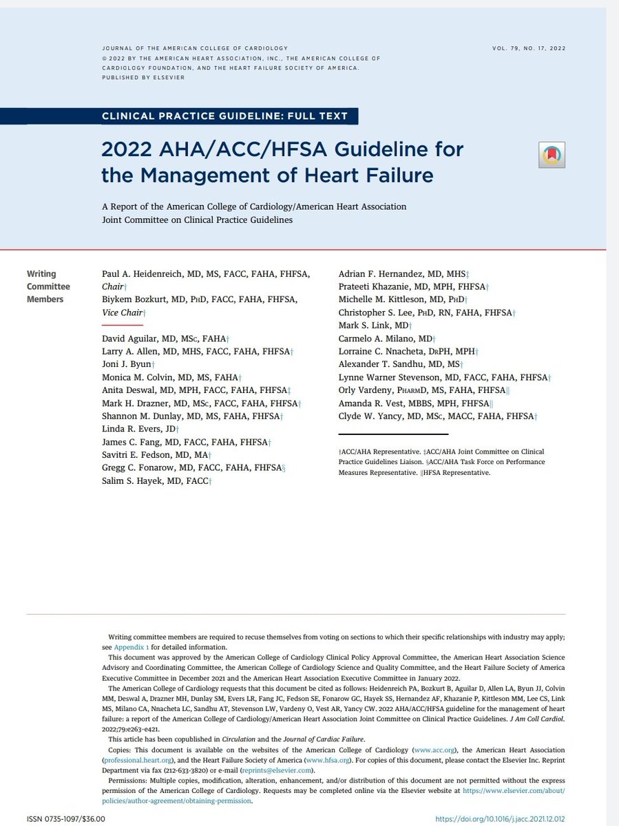 SOMELaguna's tweet photo. Guía 2022 para el manejo la Falla Cardiaca💓 👌🏼

1️⃣Definiciones
2️⃣Epidemiologia
3️⃣Abordaje inicial
4️⃣Clasificación y Tratamiento por estadios (A, B, C, D)
5️⃣Poblaciones especiales
6️⃣Pronóstico

🔓https://t.co/rrWMvtzt2f

📲📃https://t.co/pdXNGW81H8 https://t.co/6Mq3gJ02PN