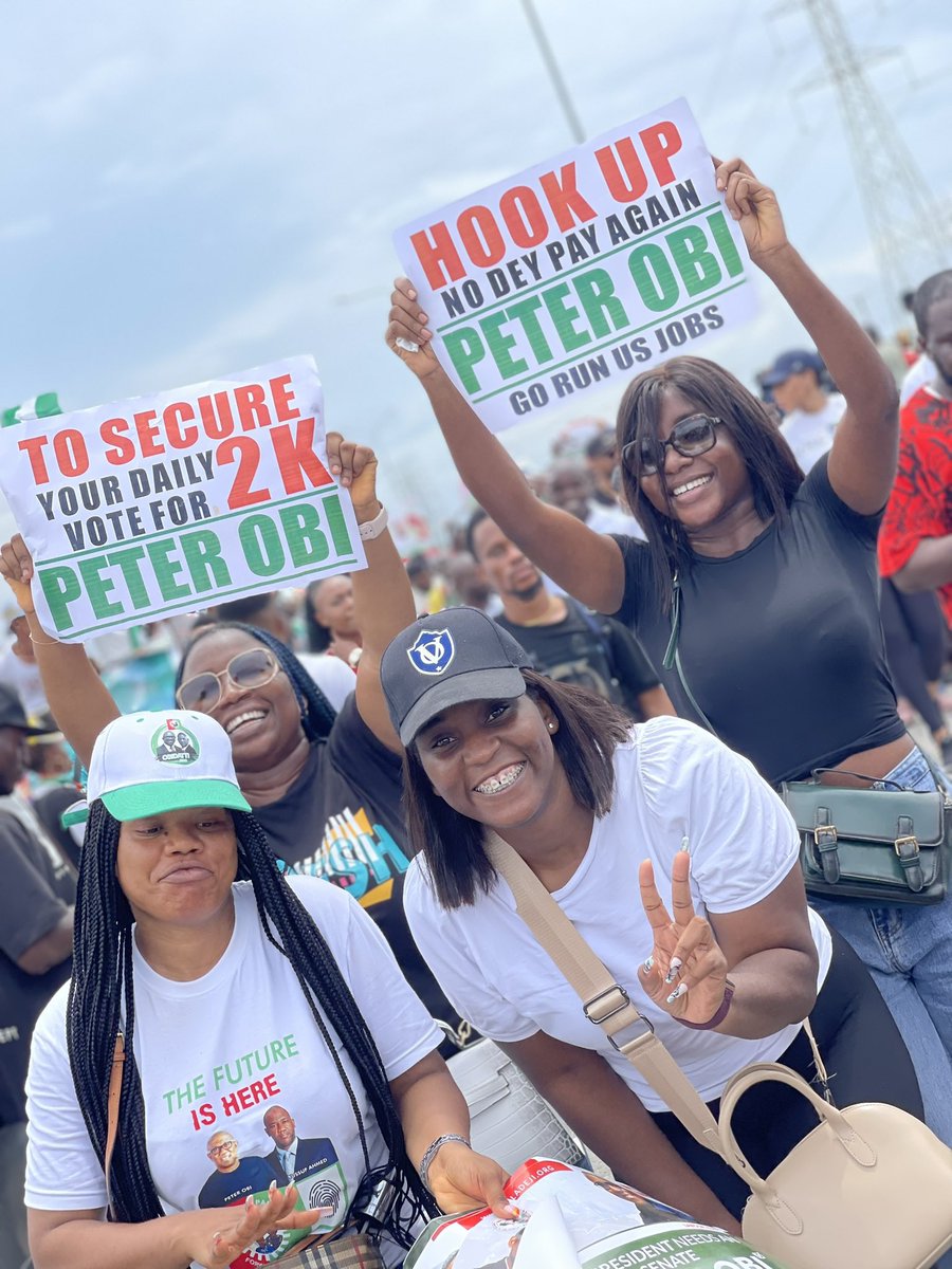 drpenking's tweet image. The highlight of the day. 
Retweet when you see eeeeeet 🤣
#ObidientLagosRally #4MillionMarch4PeterObi
