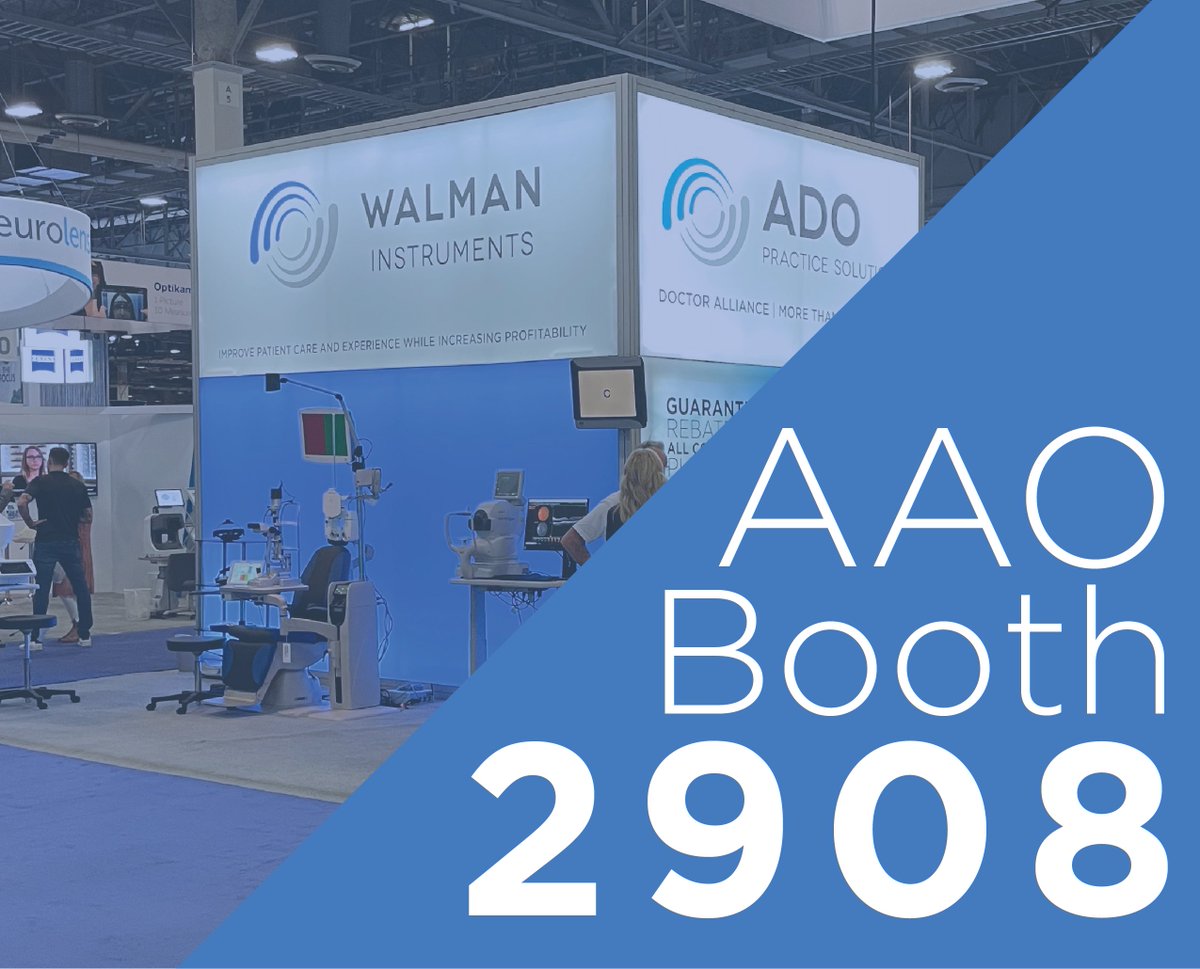 Walman_Instrum's tweet photo. We are excited to be at American Academy of Ophthalmology at Booth 2908!

We have a bunch of promotions going on at this show. Whether you're able to be in Chicago or not, be sure to take advantage of those!

#showtime #AAO2022 #eyecareprofessionals #ophthalmology https://t.co/c6C1lzLrKK