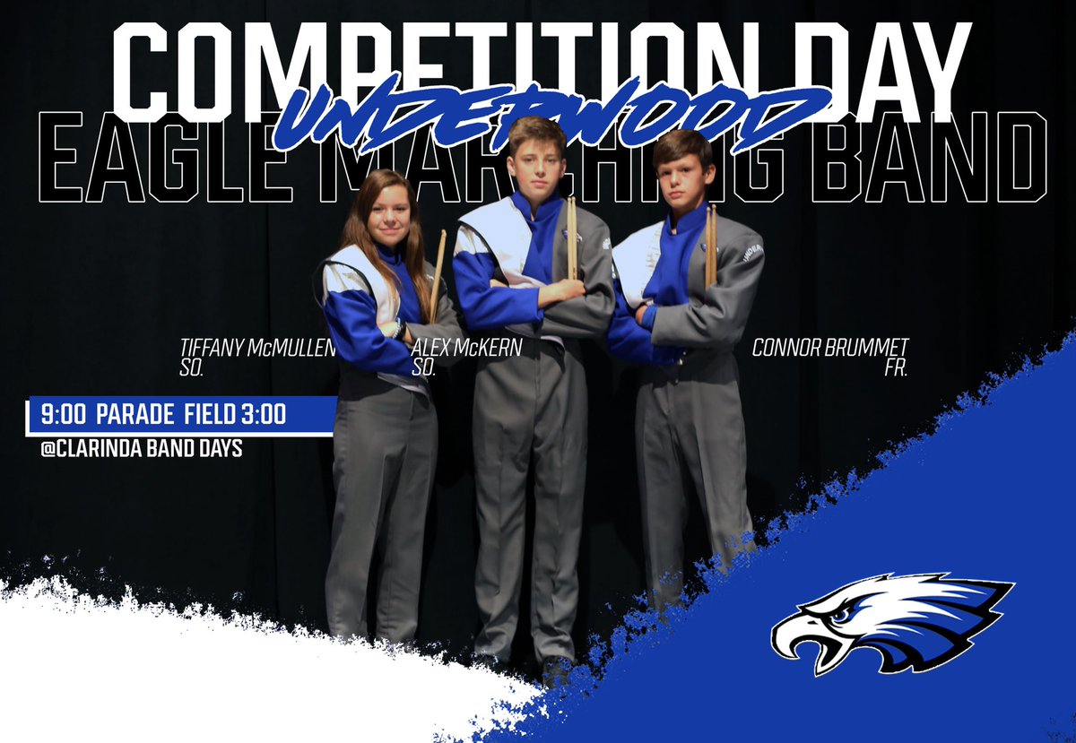 It’s the first competition of the year! Marching band season is here!