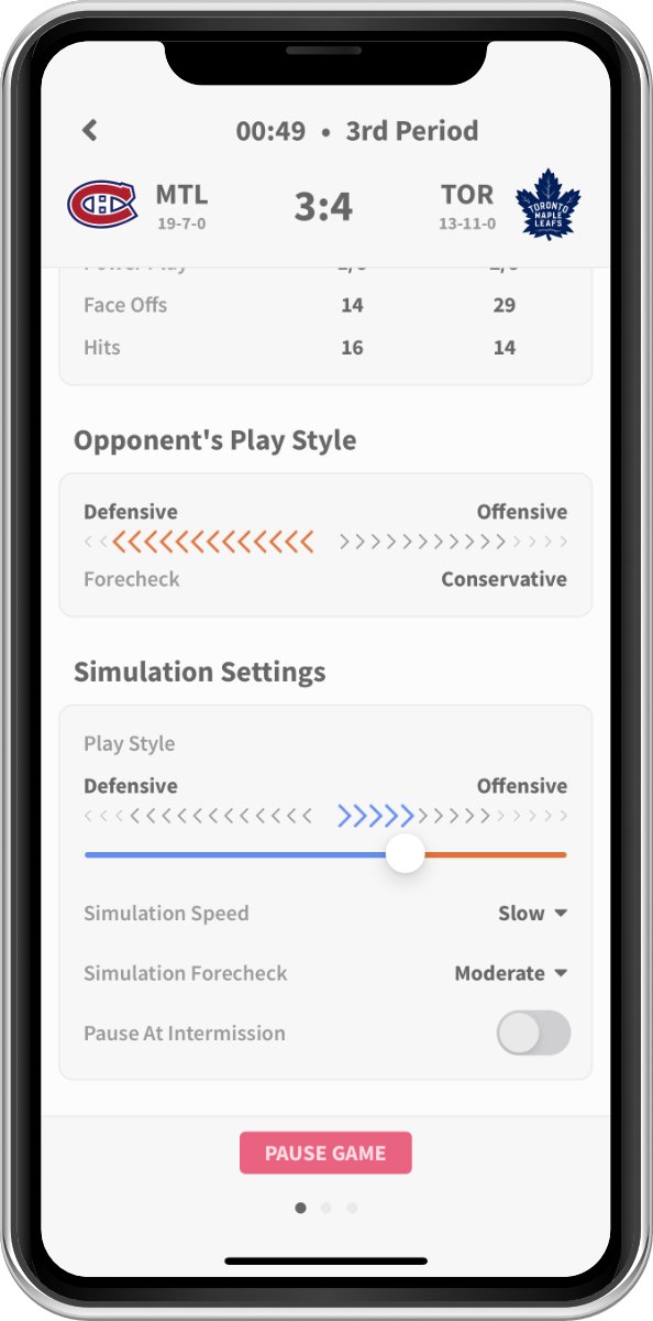 Thanks to the new head coach attributes you will be able to adjust your team's play style during the game (though only as much as your coach's ability allows). Plus you also see the opponent's style as it changes during the game! #nhl #hockey #indiedev #gamedev