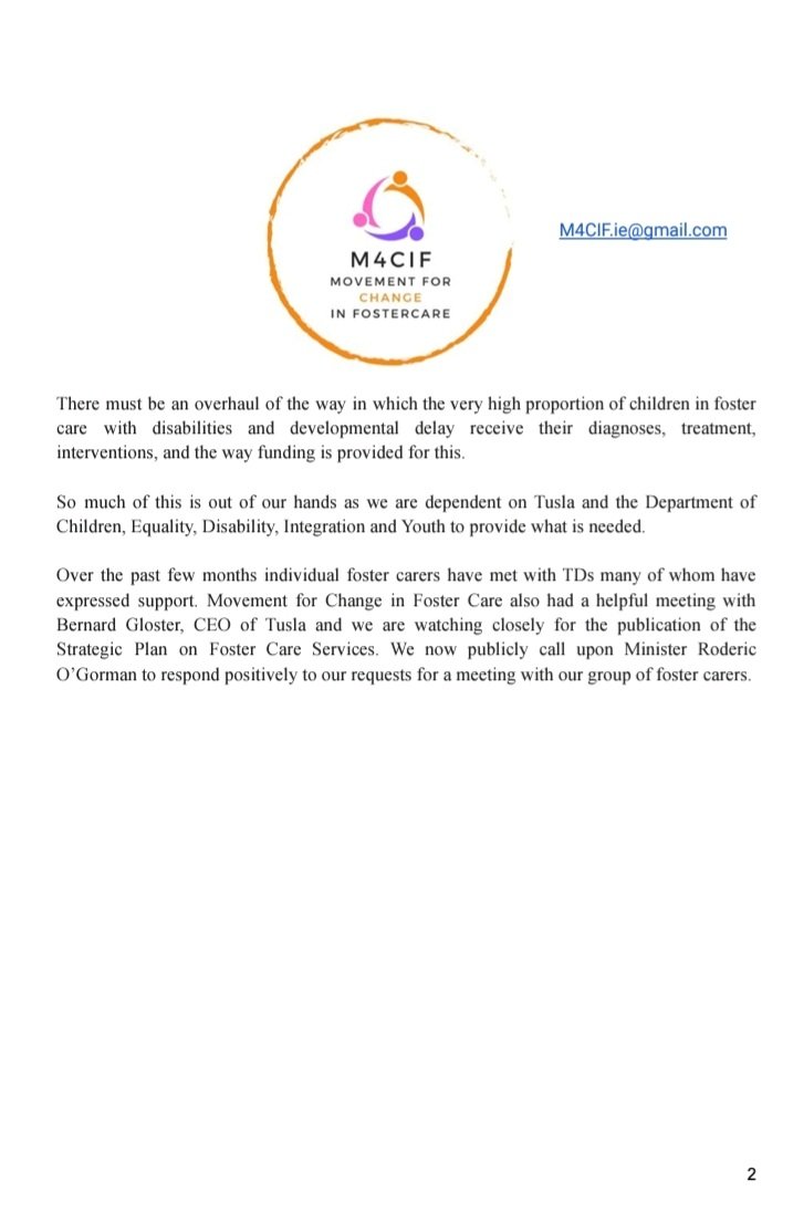 Foster Carers 4 Change tweet media