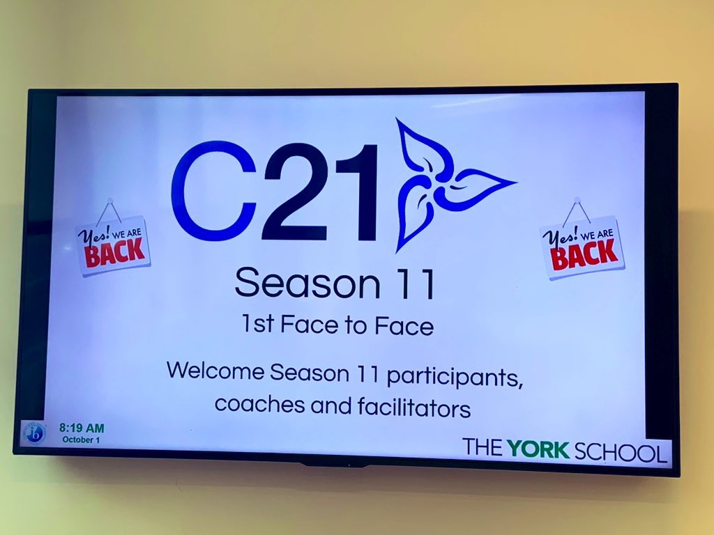 MsSarahCraig's tweet image. 🎉We’re back in person! 🙌 @theyorkschool @CISOntario #cohort21 #cisopd