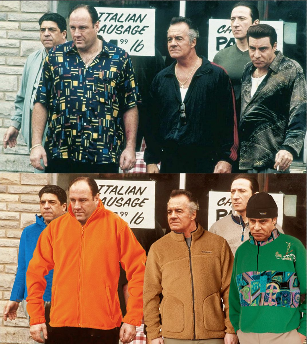 uncle_june's tweet photo. September 30th vs October 1st https://t.co/XG5TR7W9yv