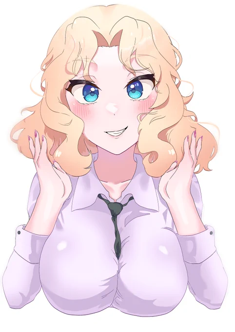 ケイ「ねーえ、ハニー♪ 今日はちょっと違うところ、あると思わない? No No 待たないよ～♡」
#garupan 