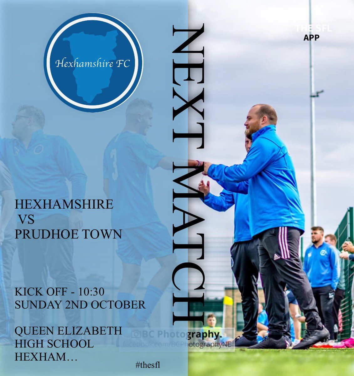 Details for this weekends game against <a href="/FCPrudhoeTown/">Prudhoe Town FC</a>