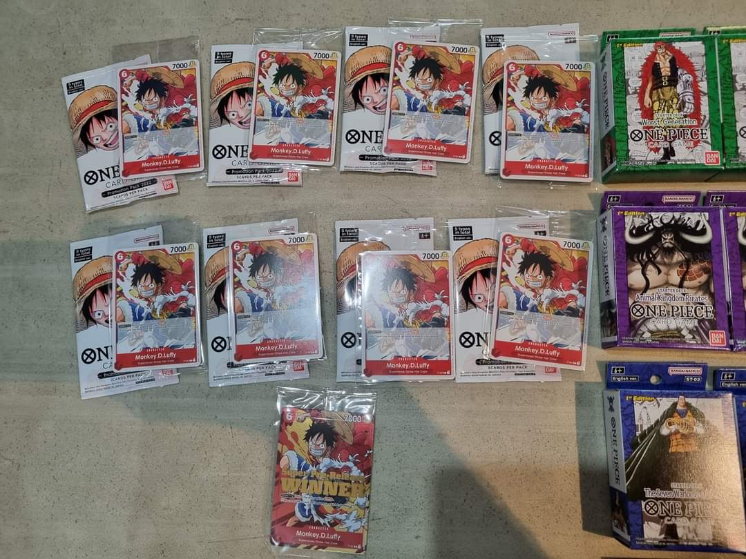 Darkk502's tweet photo. After traveling nearly 10 hours I am ready to say that I will play my first Super Pre-Release of @ONEPIECE_tcg today.

Excited to see what this game can bring to the table @HibikiOpcg https://t.co/SAkUaTpFcC