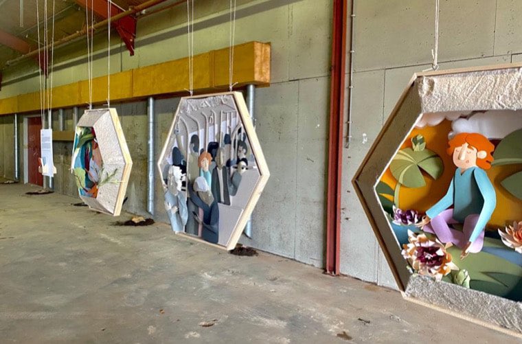 WOUDRICHEM - Creativiteit vult en verfraait lege fabriekshal VillaForte

 altena.net/nieuws/creativ…