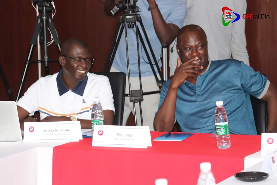 teamkaba2022Gff's tweet photo. The European football governing body, #UEFA, through its #UEFA Assist Program, today began a two-day leadership retreat for members of the executive committee and the senior management of The Gambia Football Federation. https://t.co/poByUnMZA1