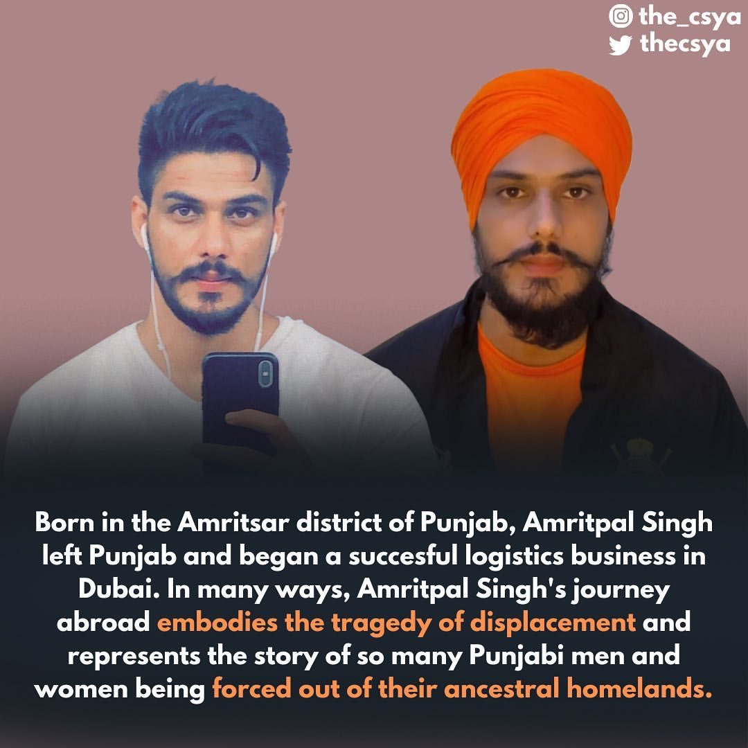 Shere Panjab on Twitter "Amritpal Singh’s rise in Panjab has caught