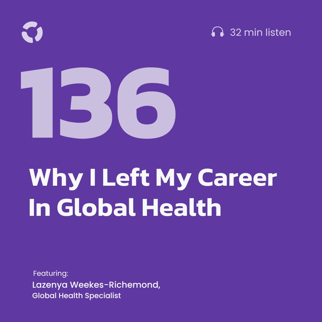 A timely and relevant conversation with <a href="/LazenyaR/">Lazenya Weekes-Richemond</a>. Thank you for sharing your story about how people, organizations, and structures can negatively impact global health practice.

These things still hold true in Canada - let's reflect and become more compassionate leaders.