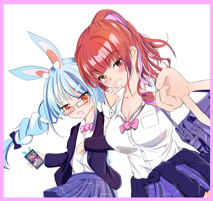 #マリンのお宝 
#ぺこらーと
JKぺこまり 