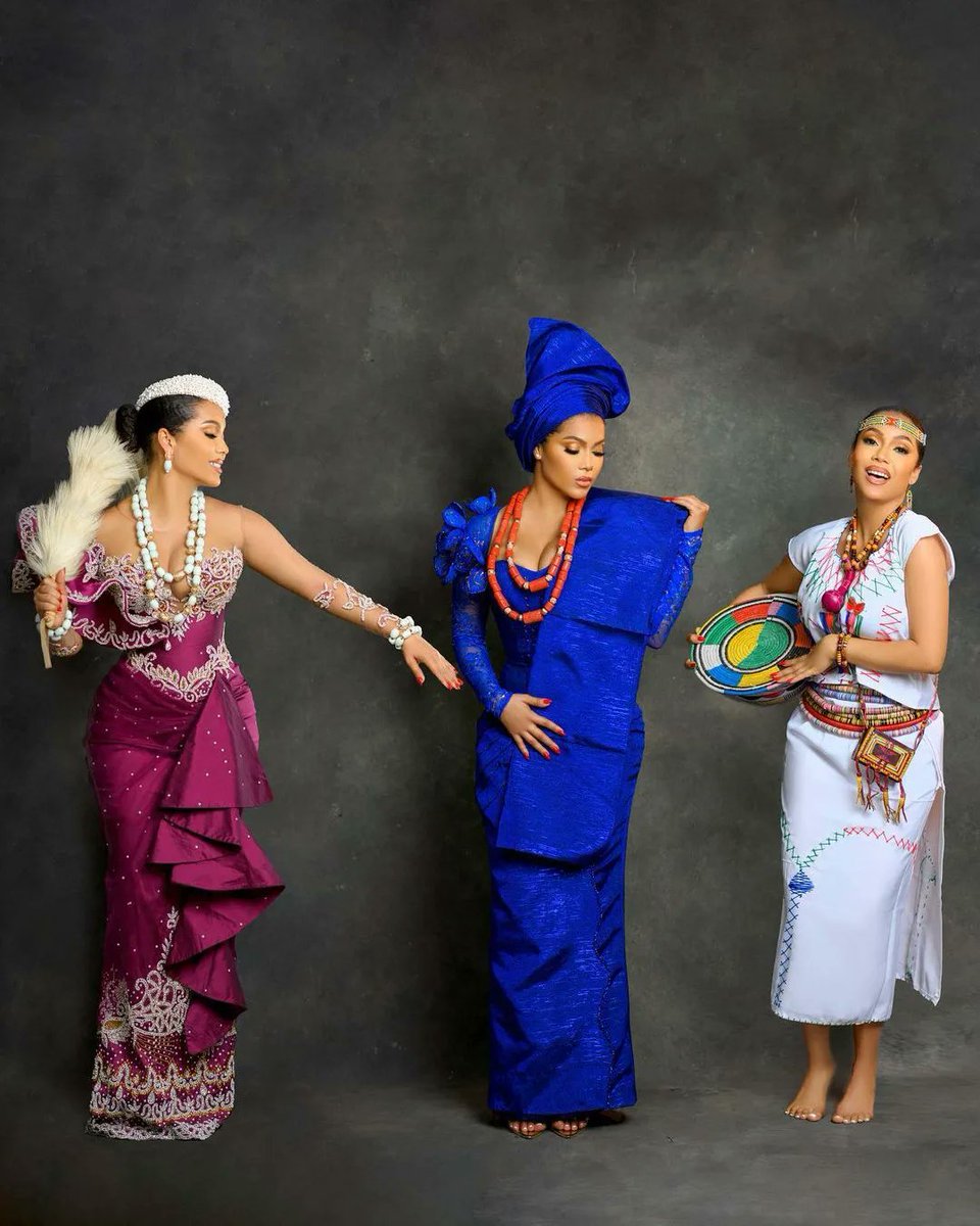 legitngnews's tweet photo. The former reality star, Maria gets creative with her Independence Day celebration!
Her Igbo, Yoruba and Hausa costumes are simply amazingππ
πΈ: @Mariachikebenj1 @Boboiso (Instagram)
#legitpost #legitng #mariachikebenjamin #HappyIndependenceDayNigeria https://t.co/y6gSrb7c6g