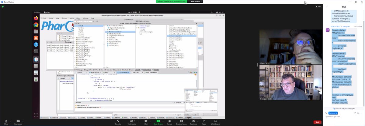 NEW Experience Growing software using the Debugger - LTSE E03. 
📃Read here: bit.ly/3rkKIZF
🎬 Programmatically create classes, methods and instance variables in Smalltalk youtube.com/watch?v=RMH8Sv…
🎬 Growing software using the debugger in Smalltalk youtube.com/watch?v=c3KyrI…