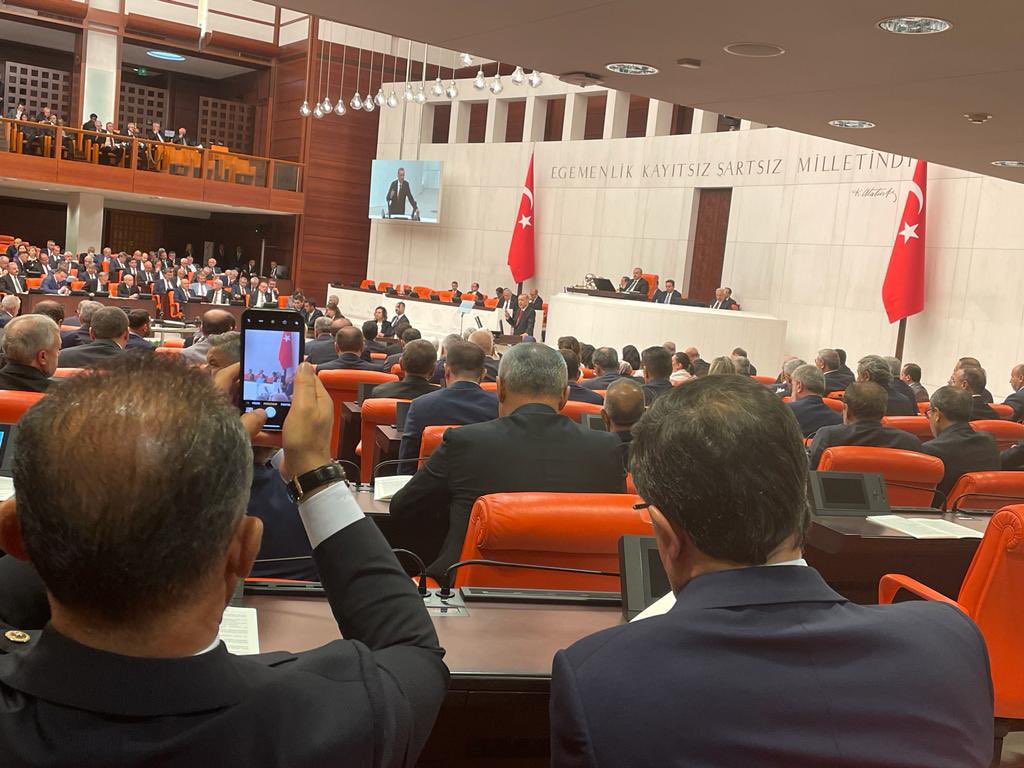 Cumhurbaşkanımız ve Genel Başkanımız Sayın <a href="/RTErdogan/">Recep Tayyip Erdoğan</a> ‘ın açılış konuşmasını yaptığı 27. Dönem 6. Yasama Yılının Ülkemize ve Milletimize hayırlı olmasını diliyorum.
