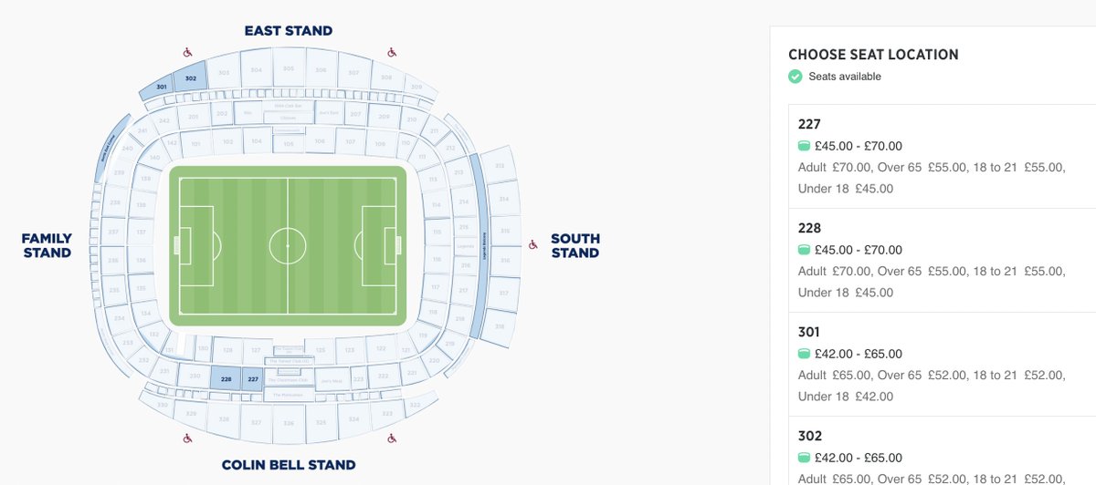 StretfordPaddck's tweet photo. Manchester City haven't sold out for the derby tomorrow.
Now that is football heritage. #MUFC https://t.co/QqecTOEXpS