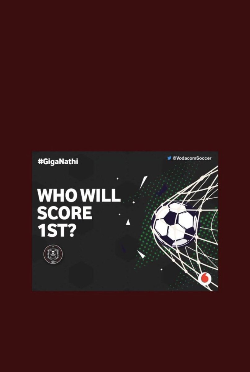 selehorb's tweet photo. @VodacomSoccer #GigaNathi this is obvious @UP_THE_BUCS will score first. 🏴‍☠️🏆⚽ https://t.co/t4oyLVp4hw