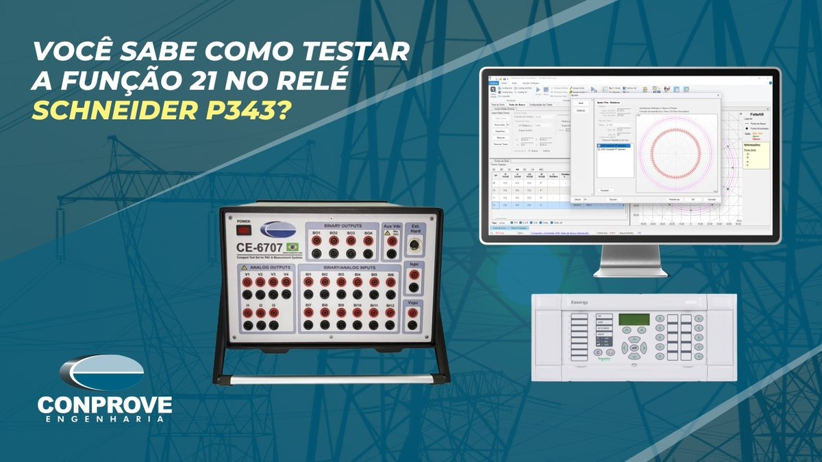 Conprove_eng's tweet photo. Teste a função 21 no relé Schneider P343: use o software Distance do CTC, o qual automatiza os testes, contempla máscaras específicas para o relé, e possibilita a importação dos ajustes e gerar relatórios.
Confira: https://t.co/oNmy1ATEk8
#conprove #distancia #Schneider #P343 https://t.co/egAv7zIqUu