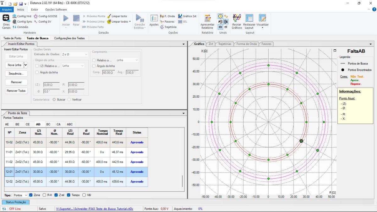 Conprove_eng's tweet photo. Teste a função 21 no relé Schneider P343: use o software Distance do CTC, o qual automatiza os testes, contempla máscaras específicas para o relé, e possibilita a importação dos ajustes e gerar relatórios.
Confira: https://t.co/oNmy1ATEk8
#conprove #distancia #Schneider #P343 https://t.co/egAv7zIqUu