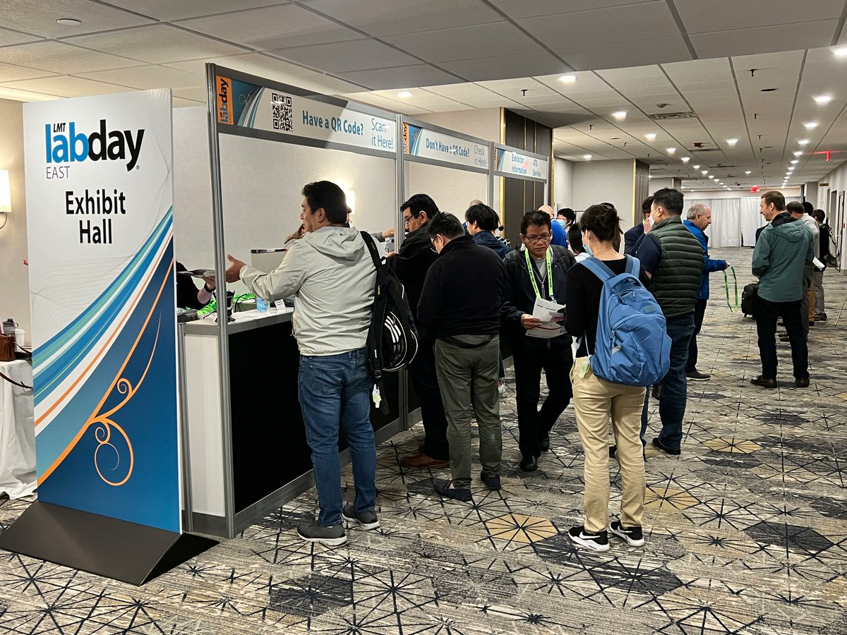 #LMTLABDAY East exhibit hall is now open! Join us for a full day of education and exhibits at our new location in Tarrytown, NY!