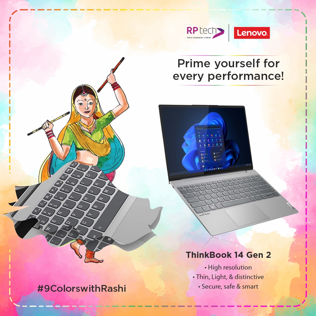 rptechindia's tweet photo. Prime yourself for every performance and Store every memory of the day!
#thinkbook #lenovothinkbook #Lenovo #9colorswithrashi #9colorsofnavratri #greycolor #sandiskpendrive #sandisk https://t.co/mlUvQOPqNa