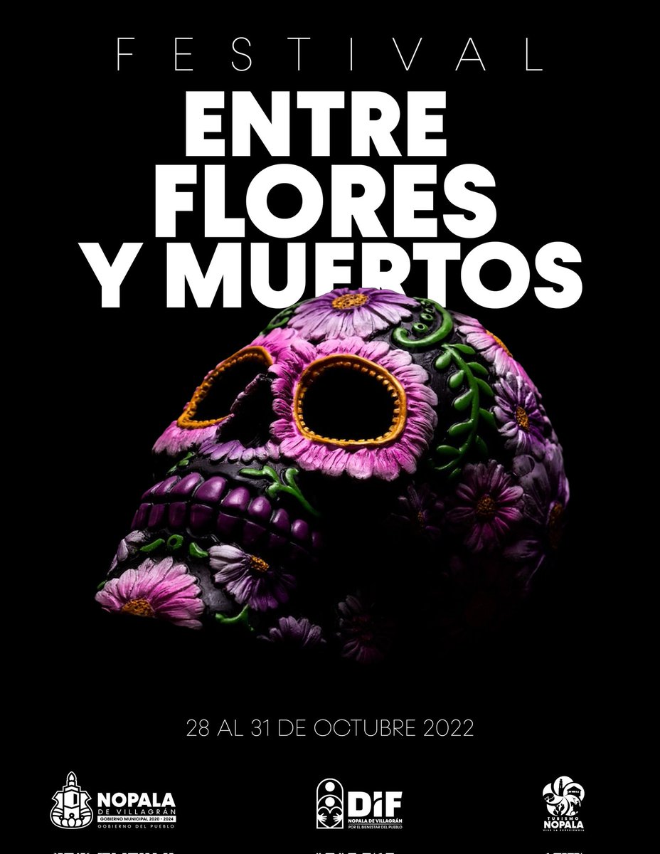 Te invitamos a participar en nuestro próximo festival organizado por el #SMDIF.

#EntreFloresYMuertos
#NopalaDeVillagrán
#CapitalCultural