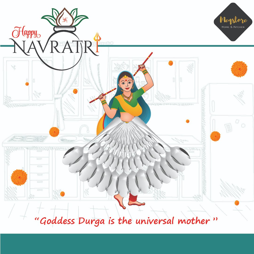 meqstore's tweet photo. May goddess Durga protects your family from the evil and empowers you with the light of knowledge and truth. Happy Durga Puja to you and your family.
.
.
.
#Meqstore #Meqstorecookware #Cookwareset #Nonstickcookware #Healthycookware #Festiveseason #KitchenUtensils #navratri https://t.co/naZKw8sjO7