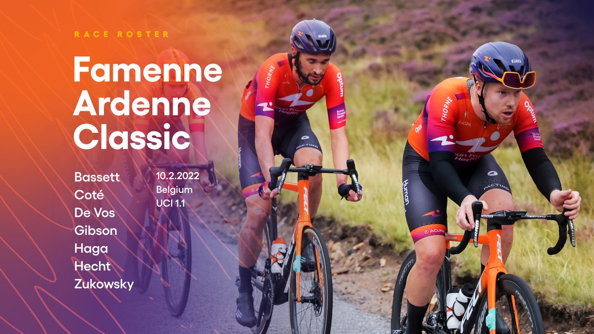 🇧🇪 This is how the team looks for the #FamenneArdenneClassic tomorrow as we begin to wrap up the season with this Belgian campaign.

#HumanPoweredHealth