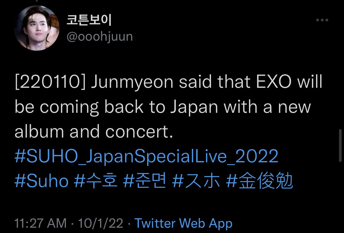 baekhyunn_candy's tweet photo. JAYB and Suho, mentioning to bring grup together next time is so cute to me, they always mention members nd knws, fans wish😭
#GOTEXO https://t.co/fqHhzkouc5