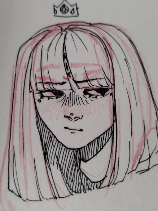 I feel kinda sick, so I'll rest a little before work, but for now I scroll through my sketchbooks and wanna show you some pretty old sketches 