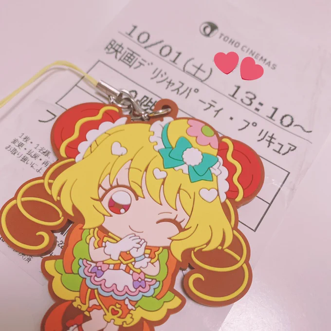 デパプリ映画も観てきたプリキュア達はもちろんエナジー妖精も変身可愛すぎるし泣けてしまった 