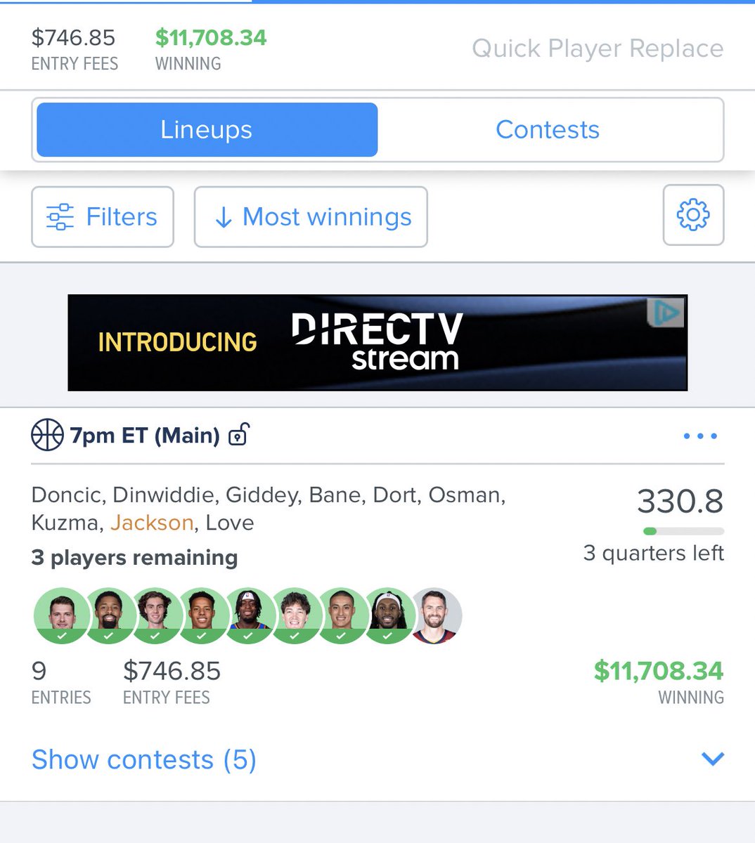 thedfsprocess's tweet image. NBA Season Pass Giveaway! 🚨🚨
 
Giving away 2 FREE season passes! 

Just retweet this post and check back 10/3 @ 7 pm. 

Season starts soon. Passes are available: dfsprocess.net 🏀💰

Wins over the years: