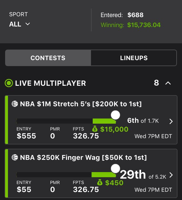 thedfsprocess's tweet image. NBA Season Pass Giveaway! 🚨🚨
 
Giving away 2 FREE season passes! 

Just retweet this post and check back 10/3 @ 7 pm. 

Season starts soon. Passes are available: dfsprocess.net 🏀💰

Wins over the years: